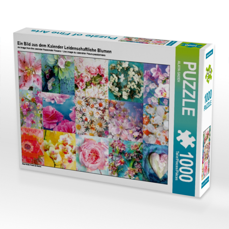 Calvendo Puzzle Ein Bild Aus Dem Kalender Leidenschaftliche Blumen