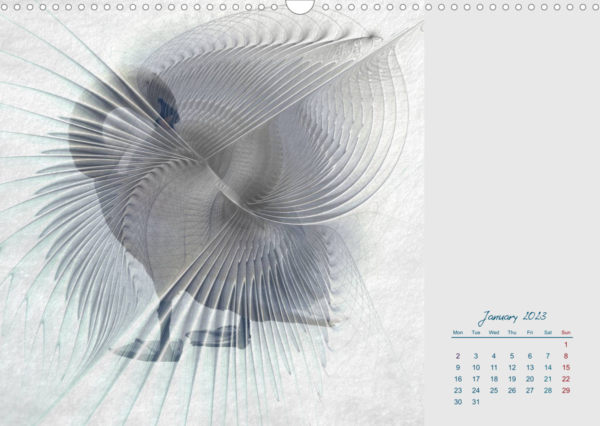 Calvendo Kalender Pictures In Fractals Kalender