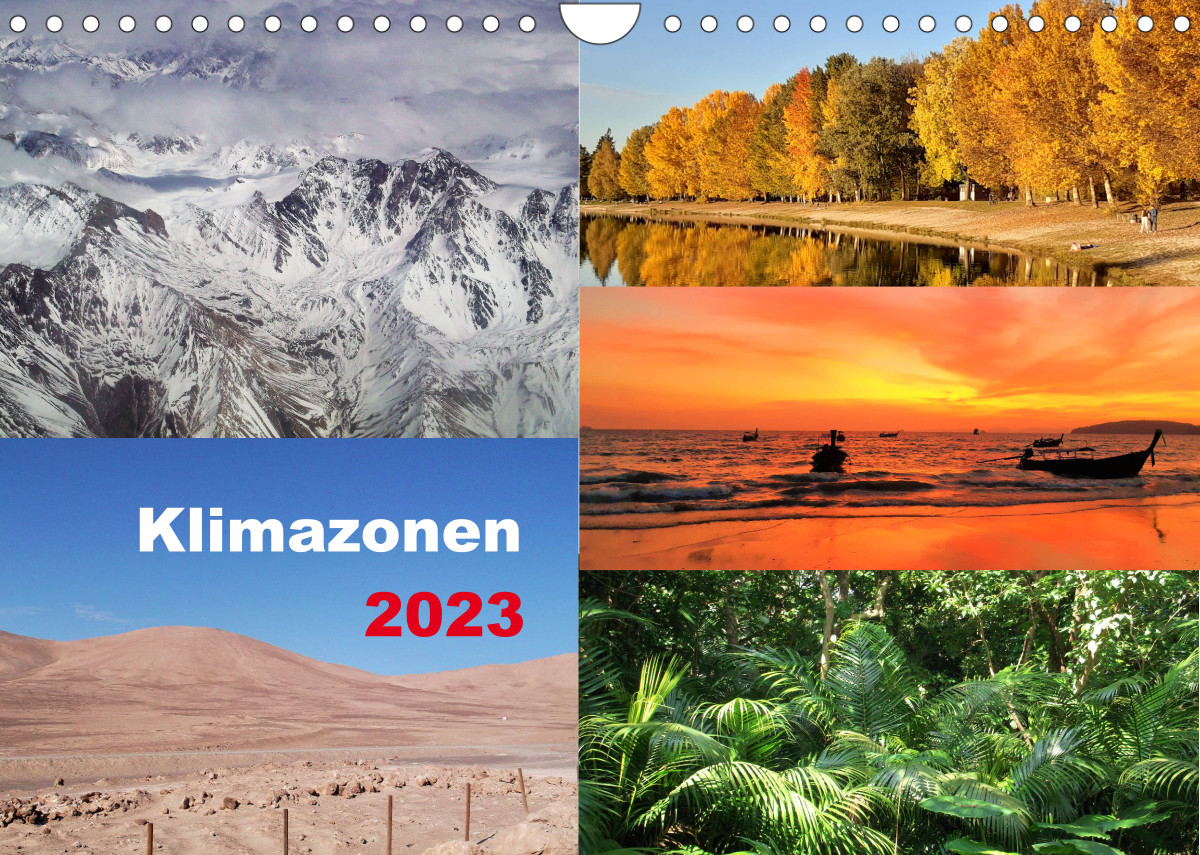 Calvendo Kalender Klimazonen 2023 Kalender 2023