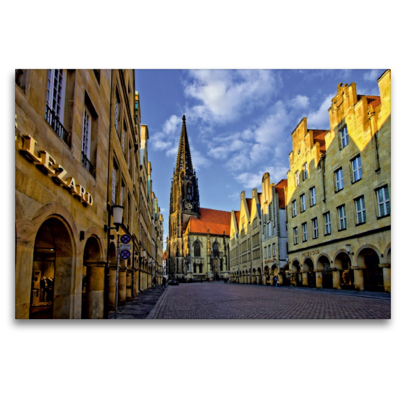 Die St. Lamberti-Kirche am Prinzipalmarkt wurde zwischen 1375 und 1450 erbaut