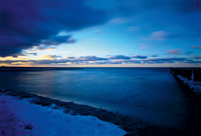 Ein Motiv aus dem Kalender Ostsee im Winter