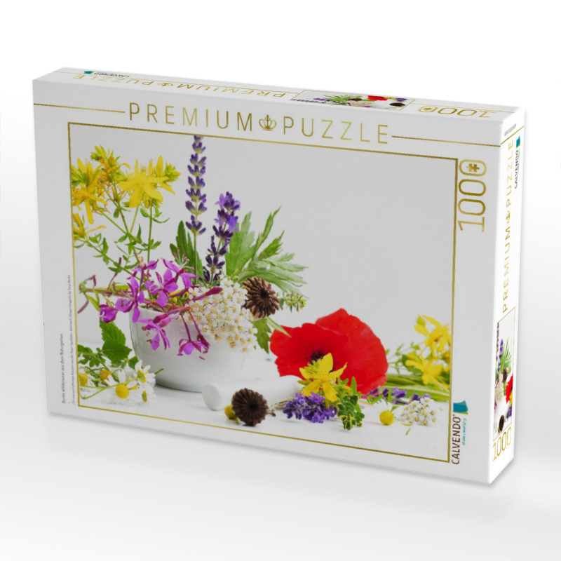 Bunte Wildkräuter aus dem Naturgarten