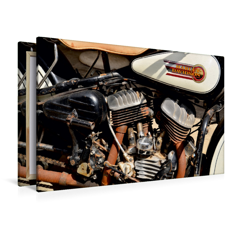 Ein Motiv aus dem Kalender Harley Davidson WLA 750