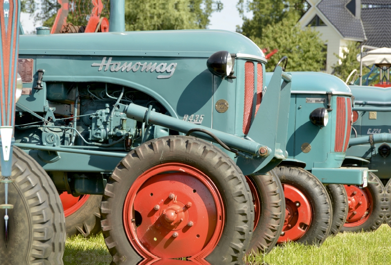 Oldtimer Traktor Hanomag