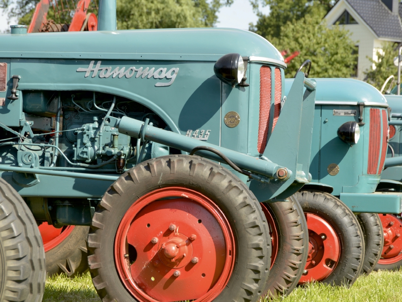 Oldtimer Traktor Hanomag