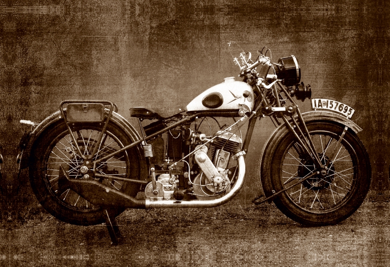 Ein Motiv aus dem Kalender Motorrad Oldtimer