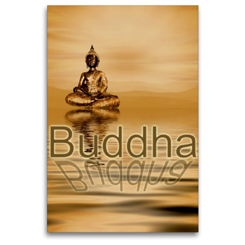 Buddha und die Spiegelung