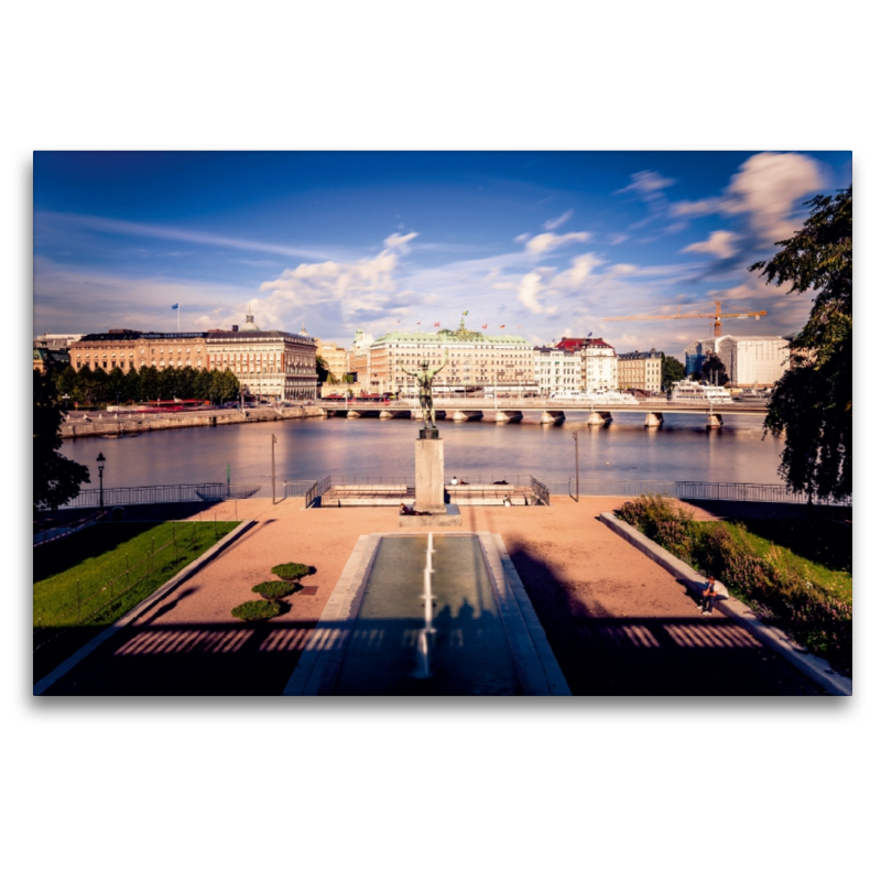 Blick von der Norrbro Brücke, Stockholm