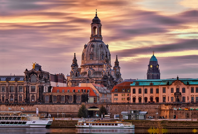 Blick vom Neustädter Ufer aus