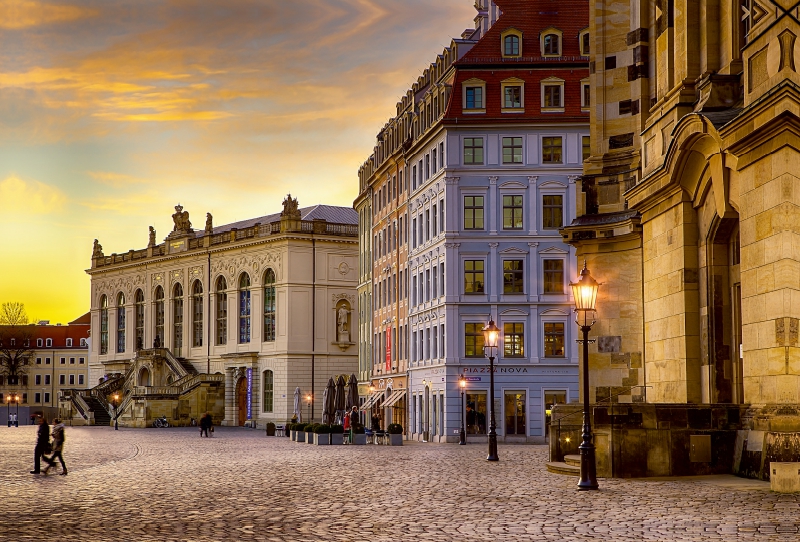 Der Neumarkt mit Blick zum Jüdenhof