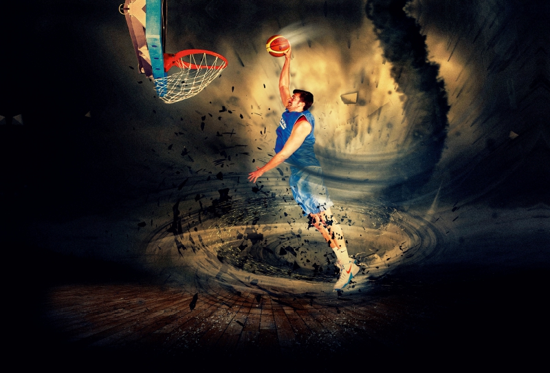 Ein Motiv aus dem Kalender Basketball Fantasiewelten 'Sandsturm'