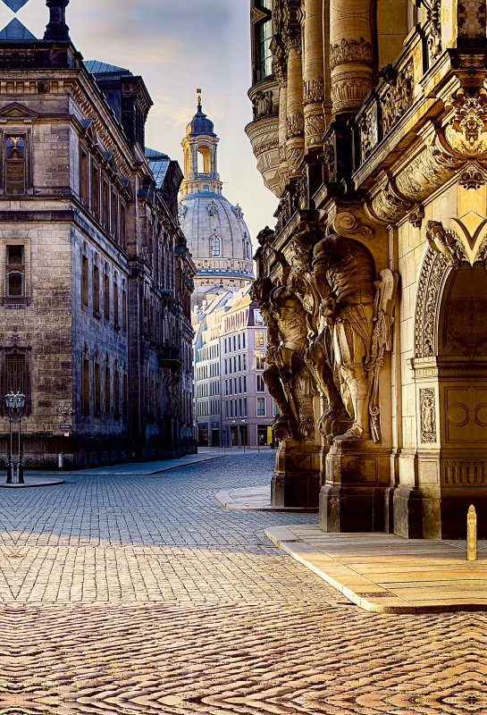 Blick über den Schlossplatz