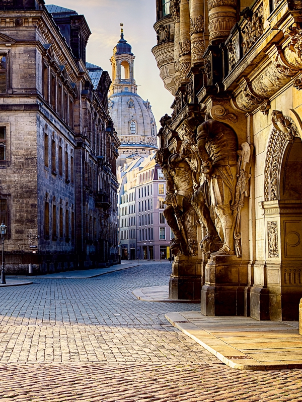 Blick über den Schlossplatz