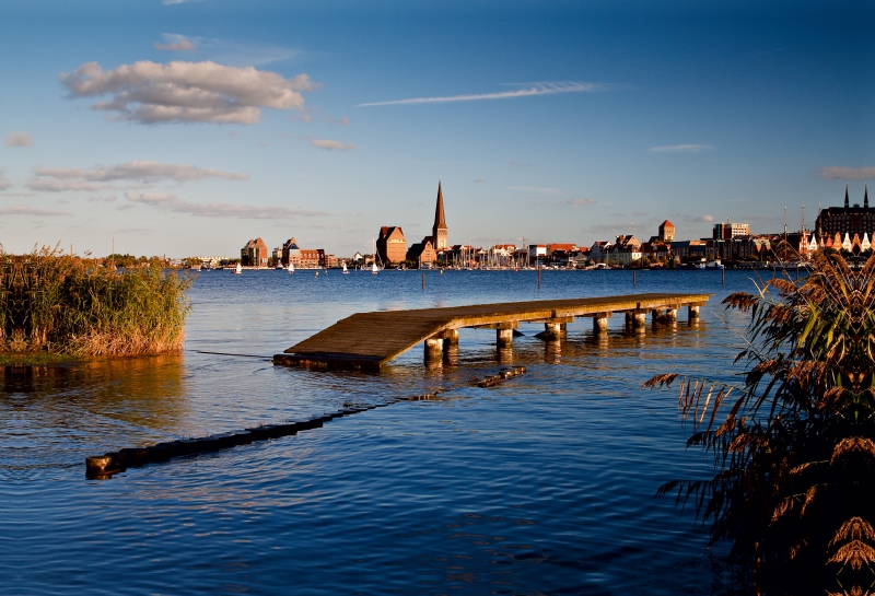 Blick auf Rostock