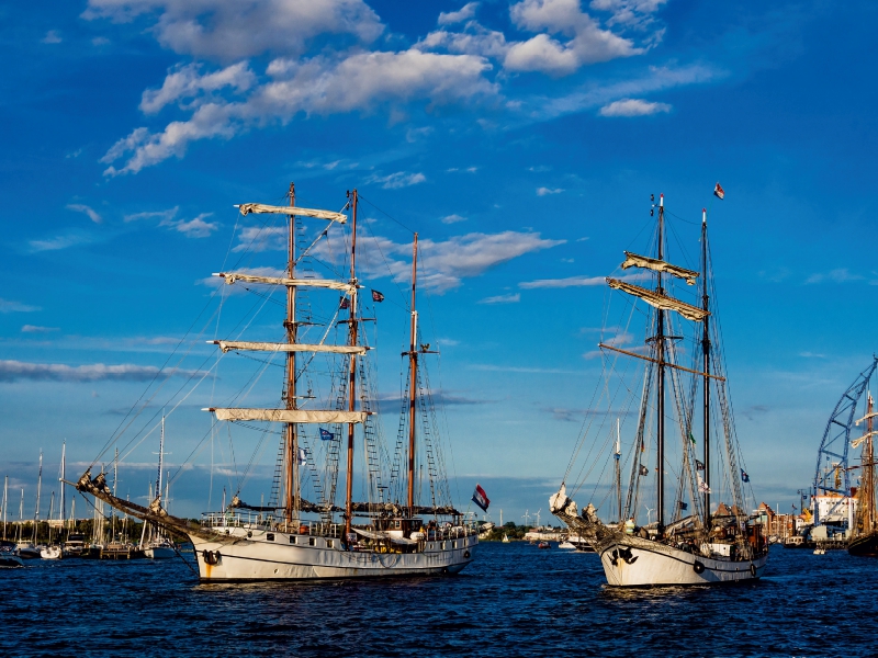 Windjammer zur Hanse Sail