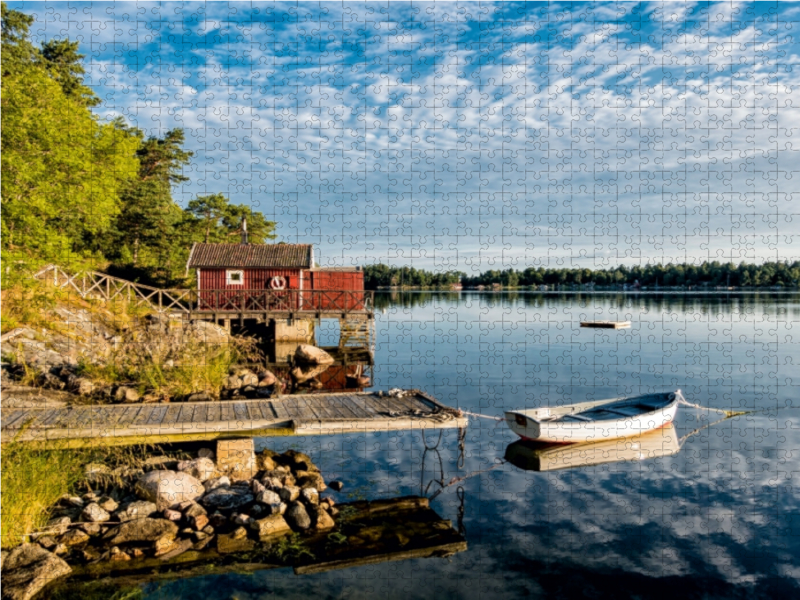 Ein Motiv aus dem Kalender Schärengarten an der schwedischen Ostküste