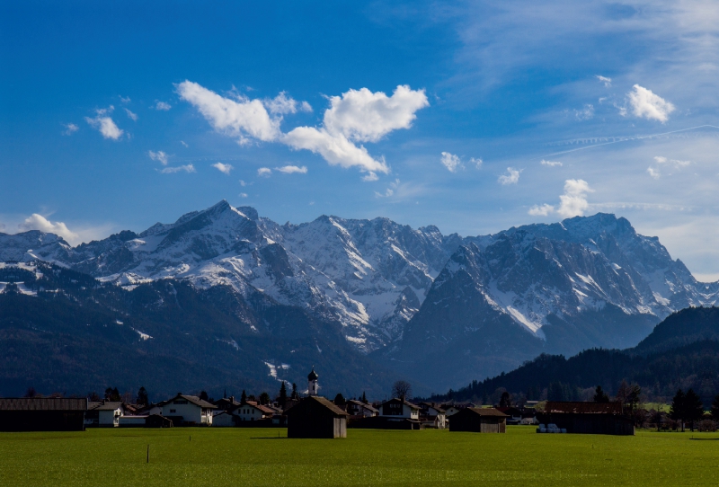 Ein Motiv aus dem Kalender Unsere schöne Bergwelt - Werdenfelserland und Allgäu