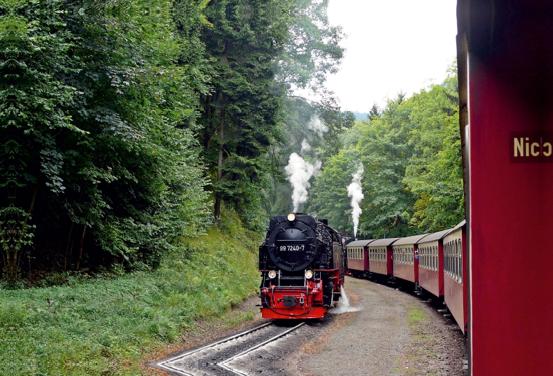 Bei der Brockenbahn im Harz