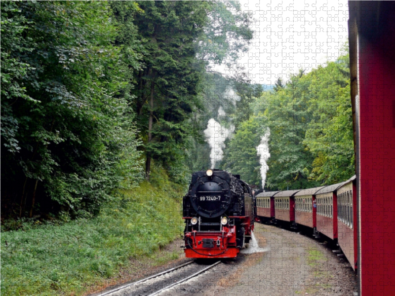 Bei der Brockenbahn im Harz