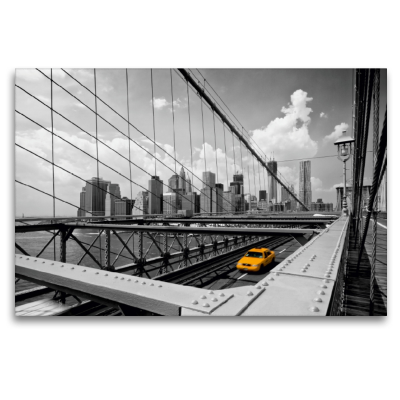 NYC Blick von der Brooklyn Bridge