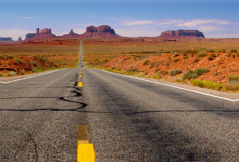 Highway 163 zum Monument Valley