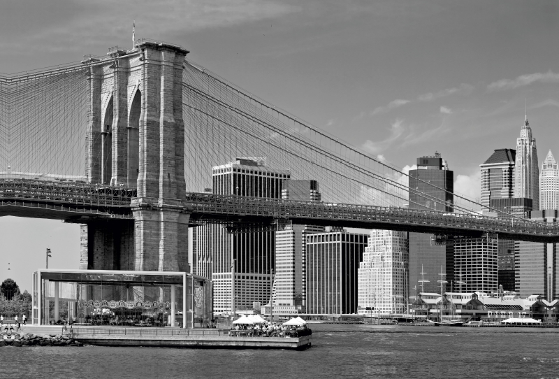 Brooklyn Bridge Monochrom