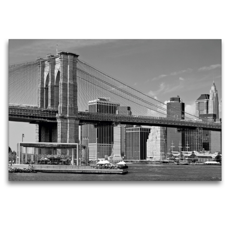 Brooklyn Bridge Monochrom