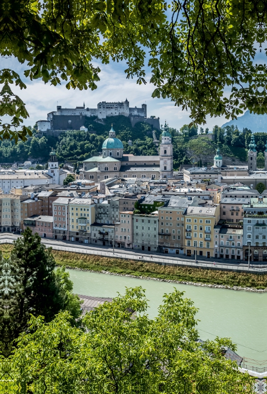 SALZBURG Wunderschöner Blick auf die Altstadt