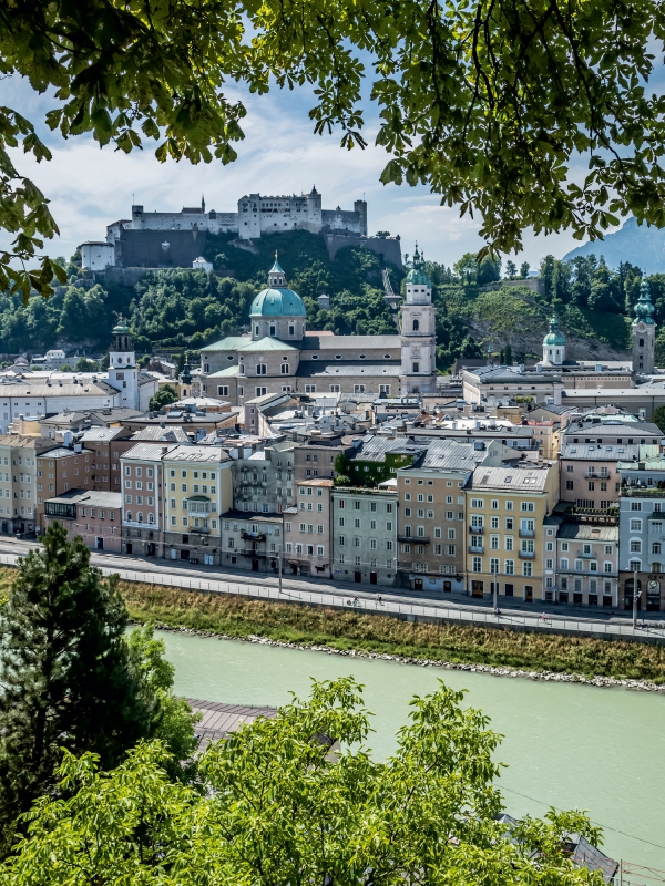 SALZBURG Wunderschöner Blick auf die Altstadt