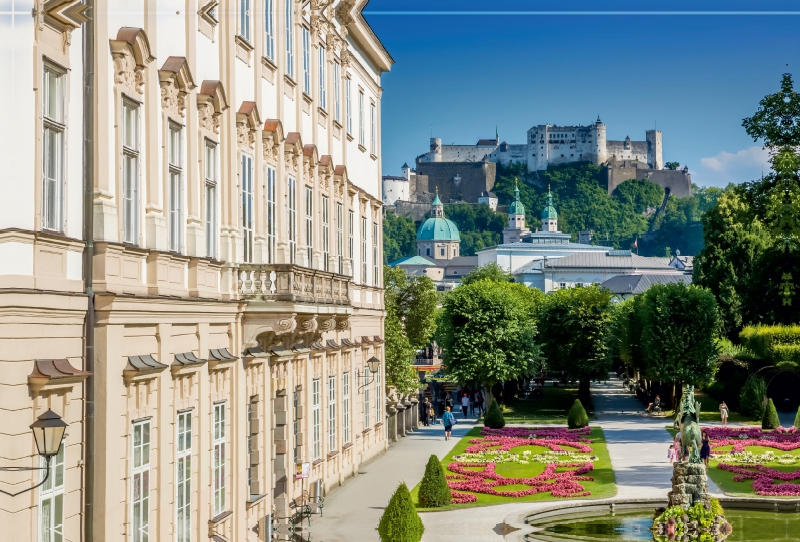 SALZBURG Herrlicher Blick auf die Festung Hohensalzburg