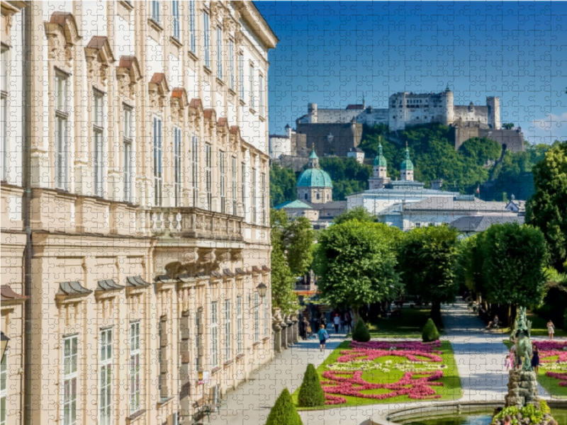 SALZBURG Herrlicher Blick auf die Festung Hohensalzburg