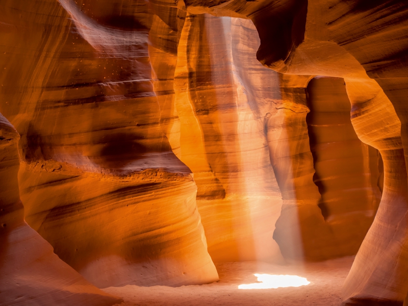 Upper Antelope Canyon - Lichtsäule