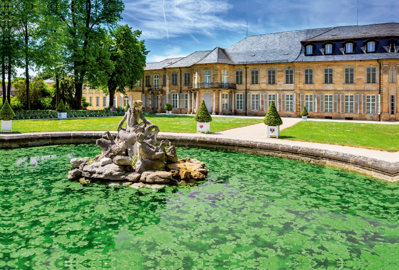 Brunnen am Neuen Schloss Bayreuth