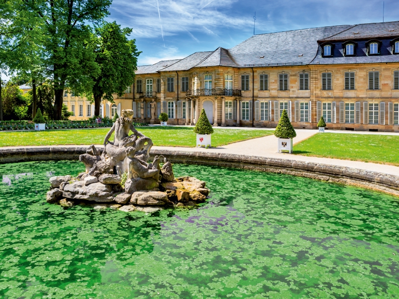 Brunnen am Neuen Schloss Bayreuth