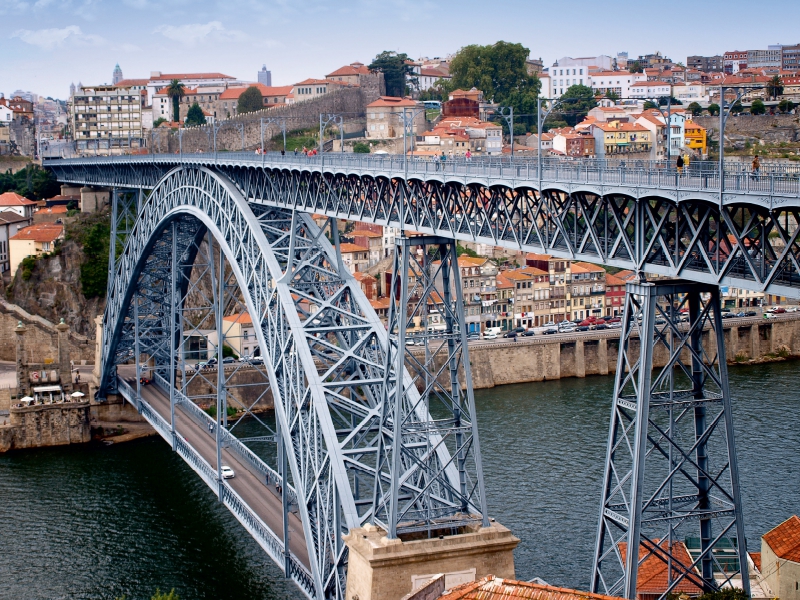 Porto - Brücke Ponte Dom Luís I - Portugal