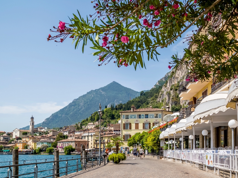 GARDASEE Limone sul Garda Uferpromenade