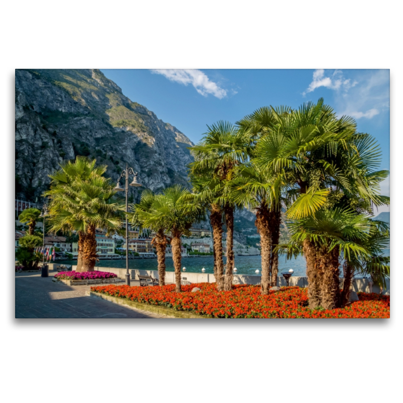 GARDASEE Prächtige Uferpromenade in Limone sul Garda