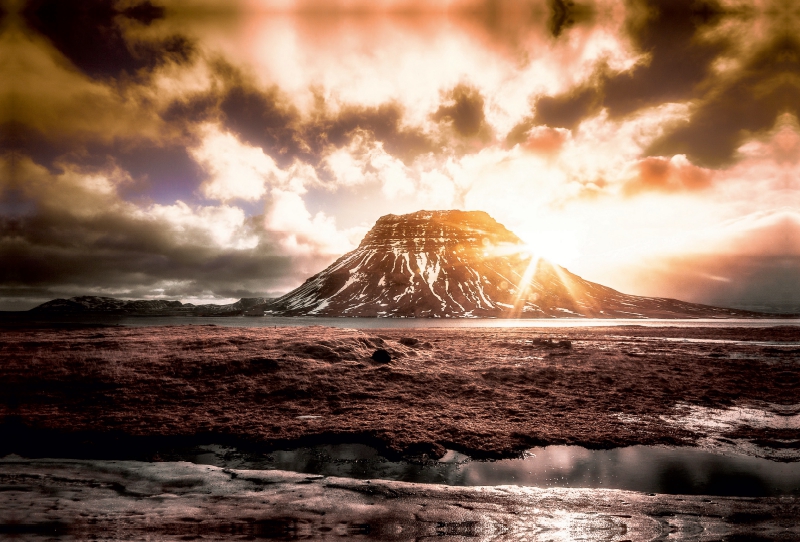 Island - Kirkjufellsfoss