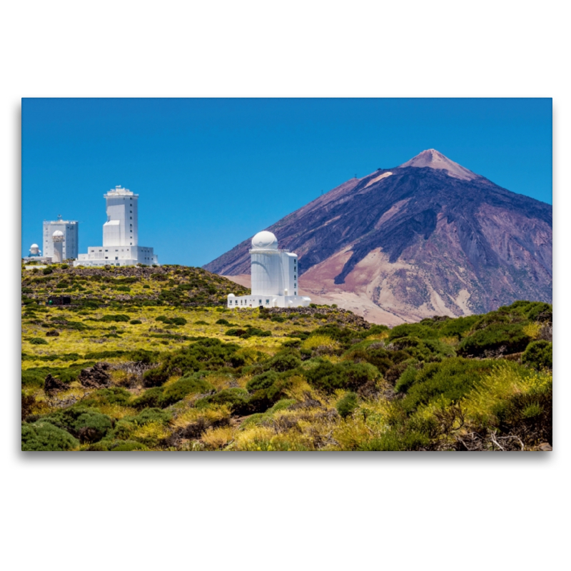 Observatorium und Vulkan auf Teneriffa