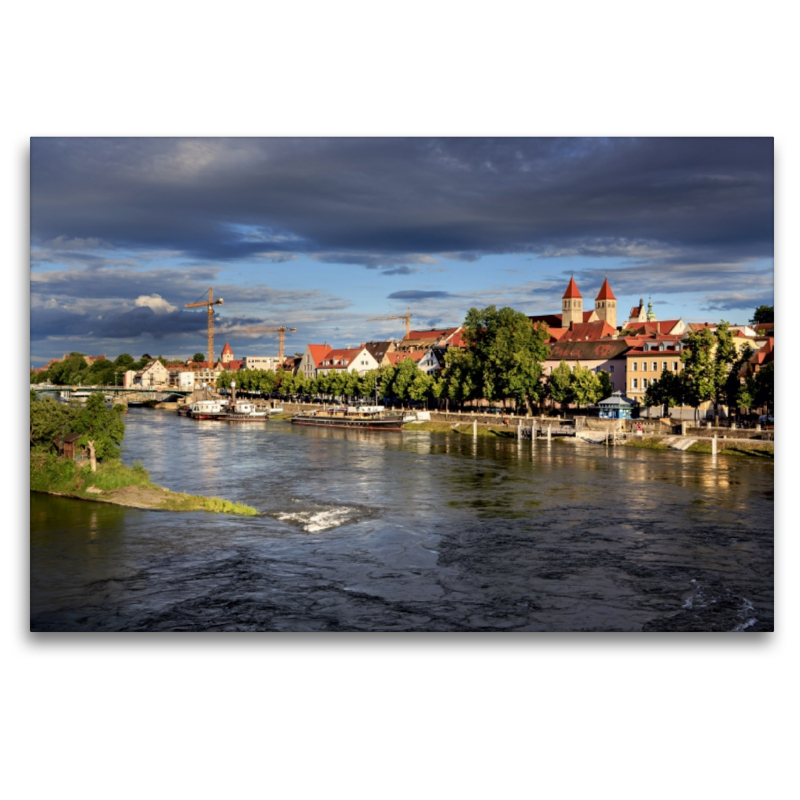 Donauufer in Regensburg