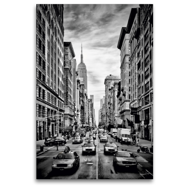 NYC 5th Avenue Monochrom