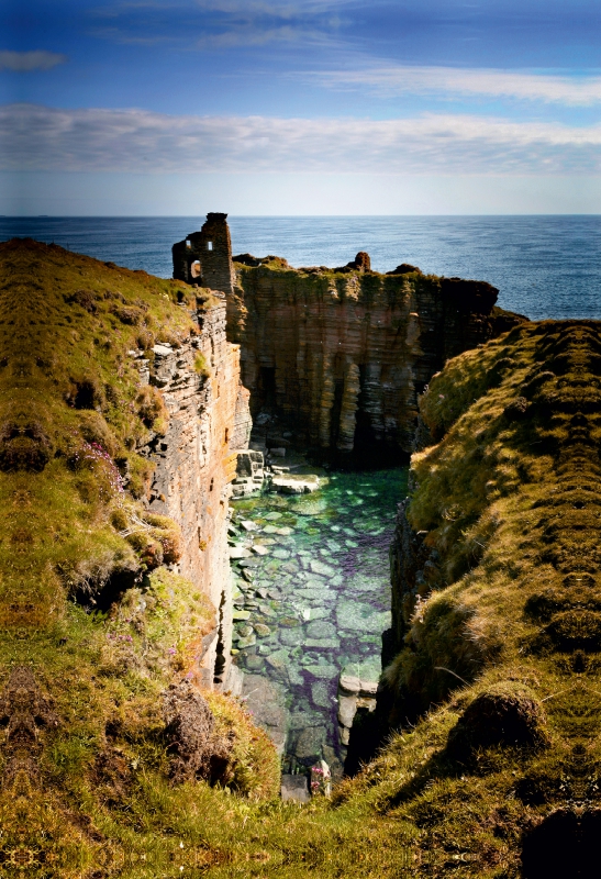 Buchollie Castle, Caithness, Schottland