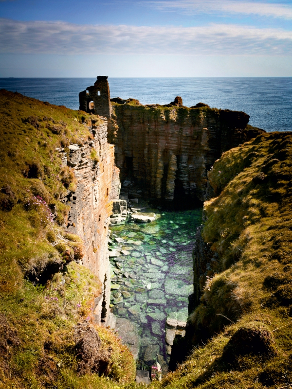 Buchollie Castle, Caithness, Schottland