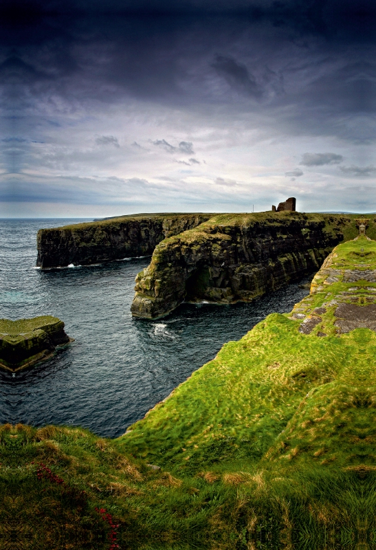 Old Wick Castle, Caithness, Schottland