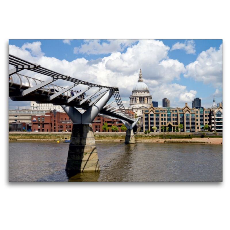 Millennium Bridge und St Paul’s Cathedral