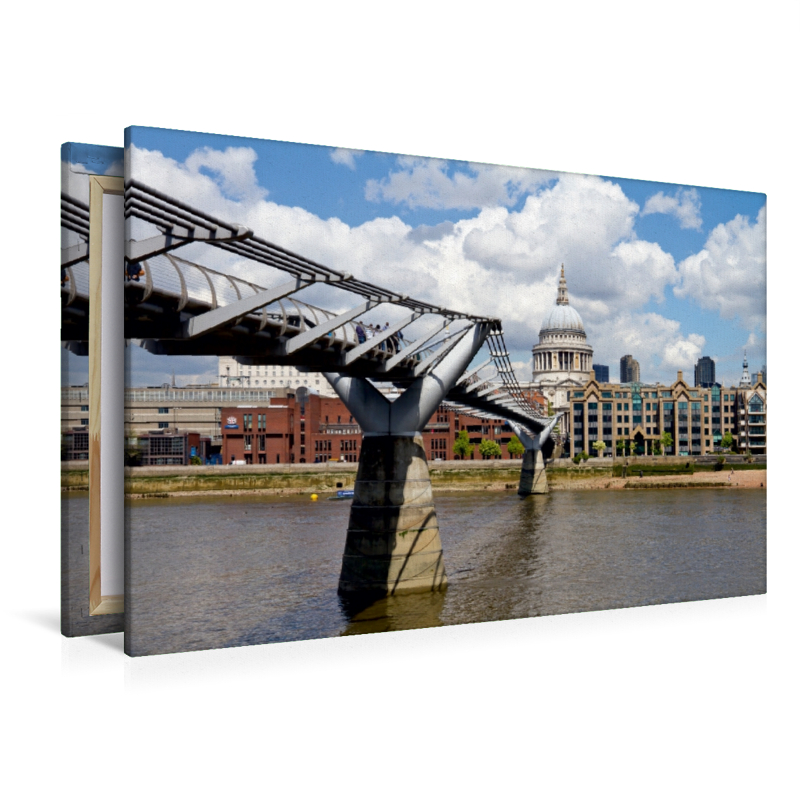 Millennium Bridge und St Paul’s Cathedral