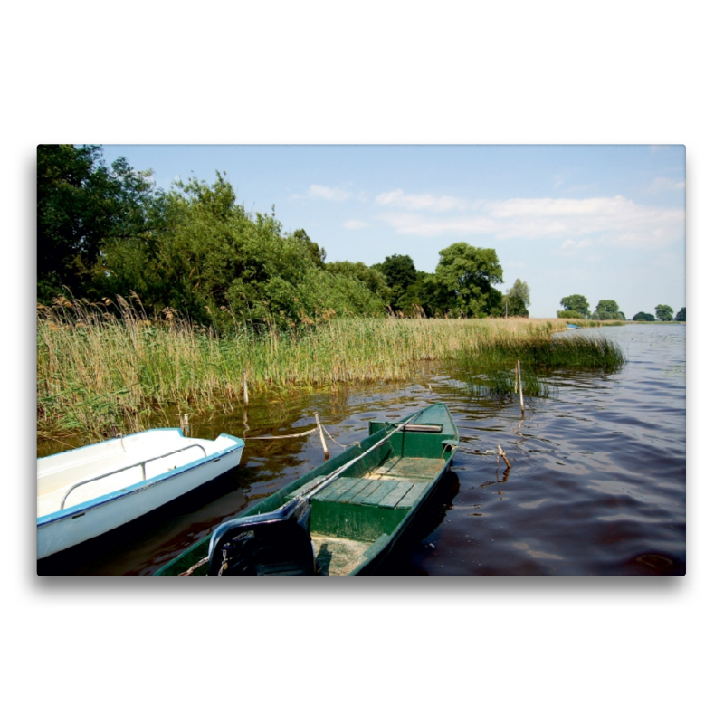 Boote am Ufer vom Hohennauener See