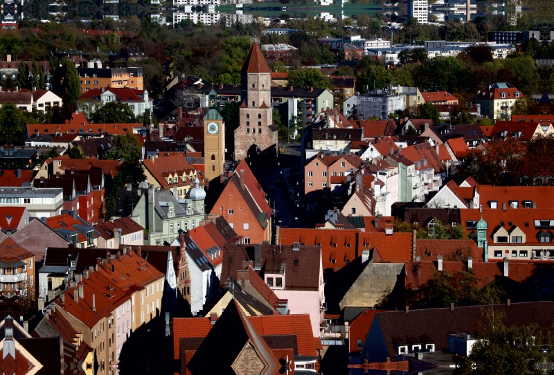 Jakobervorstadt, Augsburg, Deutschland