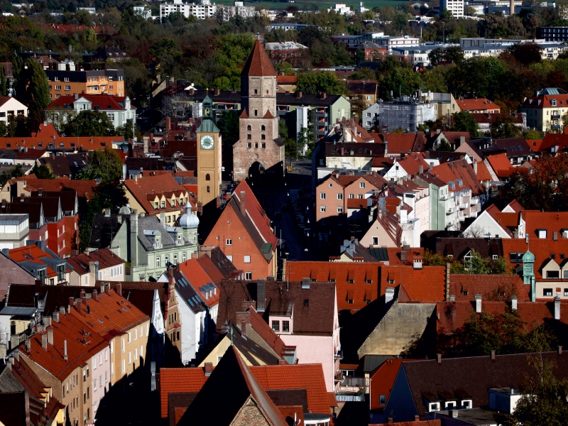 Jakobervorstadt, Augsburg, Deutschland