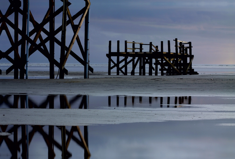 Spiegelungen im Watt